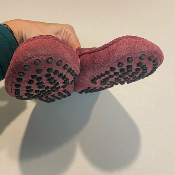 M. GEMI THE FELIZE SUEDE DRIVING SHOE MOCCASIN LOAFER BURGUNDY WOMENS SZ 39 - Picture 14 of 14